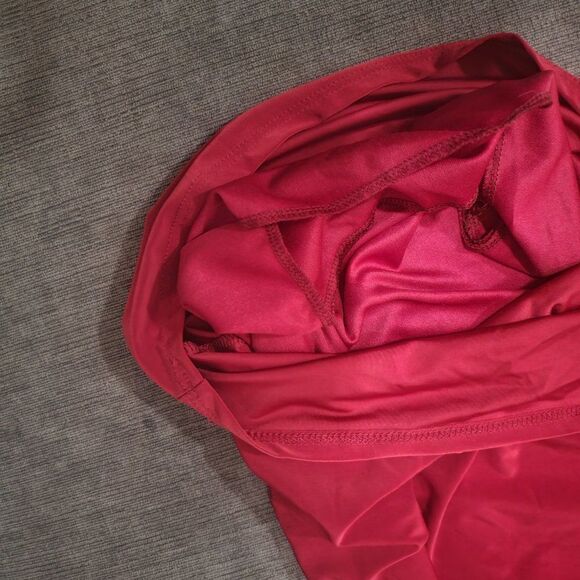 Saints 21 Women's Red One Shoulder Cut Out Side Body Mini Dress Size Lar… - Picture 12 of 13